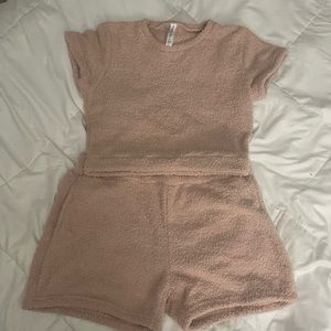 Blush colored 2 piece set